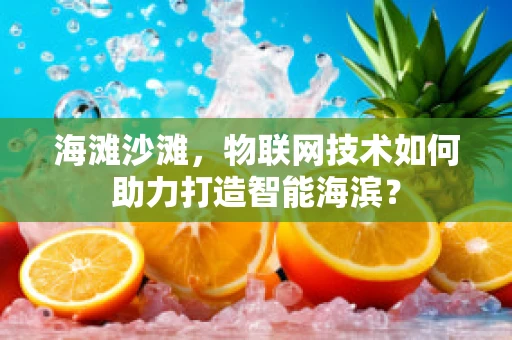 海滩沙滩，物联网技术如何助力打造智能海滨？