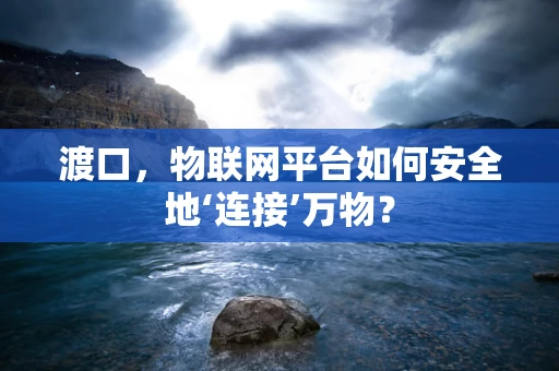 渡口，物联网平台如何安全地‘连接’万物？
