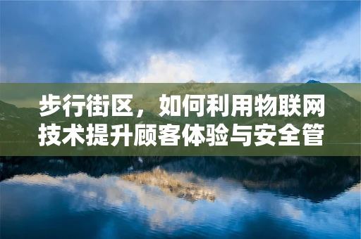 步行街区，如何利用物联网技术提升顾客体验与安全管理？