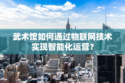 武术馆如何通过物联网技术实现智能化运营？