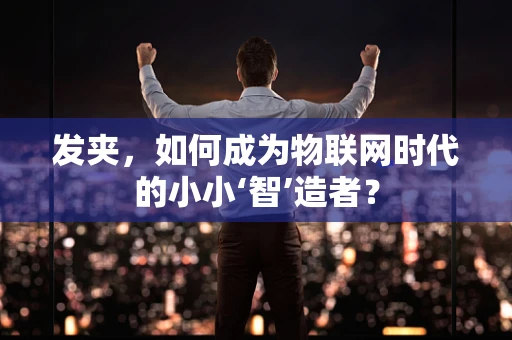 发夹，如何成为物联网时代的小小‘智’造者？
