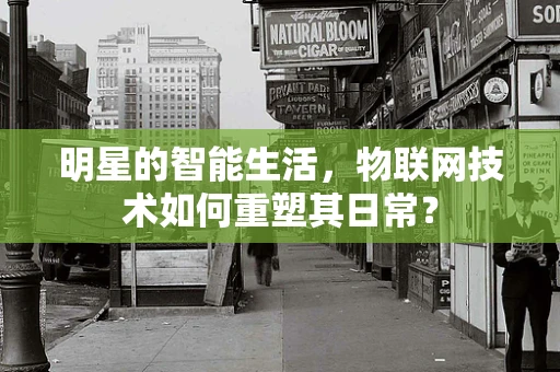 明星的智能生活，物联网技术如何重塑其日常？
