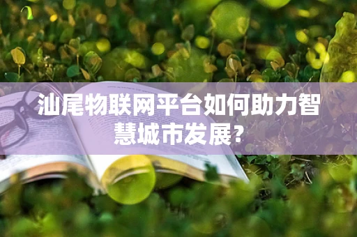 汕尾物联网平台如何助力智慧城市发展？