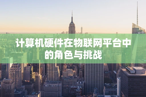 计算机硬件在物联网平台中的角色与挑战
