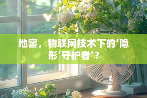 地窖，物联网技术下的‘隐形’守护者’？