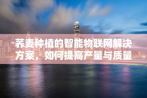 荞麦种植的智能物联网解决方案，如何提高产量与质量？