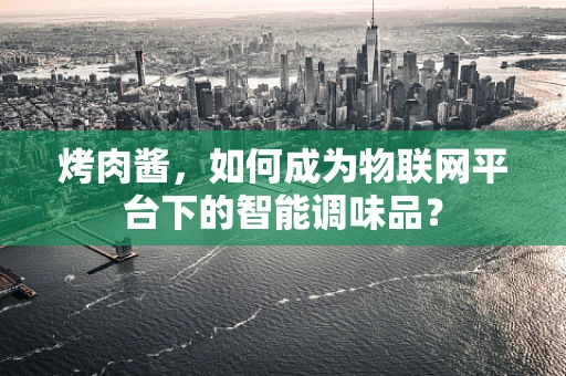 烤肉酱，如何成为物联网平台下的智能调味品？