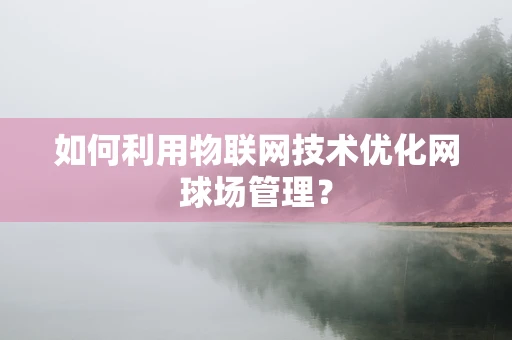 如何利用物联网技术优化网球场管理？