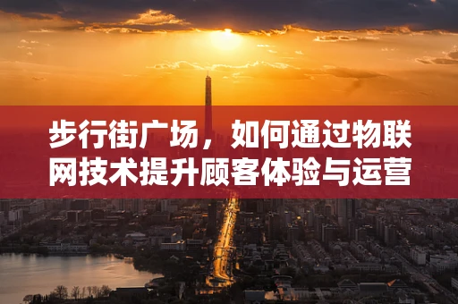 步行街广场，如何通过物联网技术提升顾客体验与运营效率？