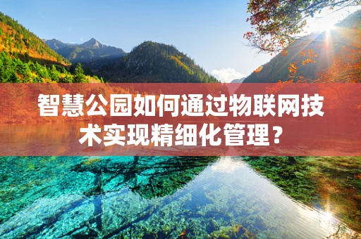 智慧公园如何通过物联网技术实现精细化管理？
