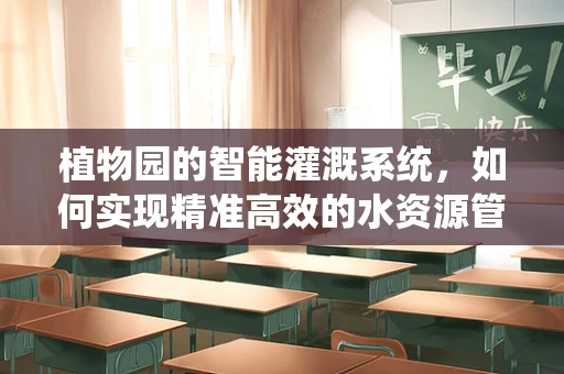 植物园的智能灌溉系统，如何实现精准高效的水资源管理？