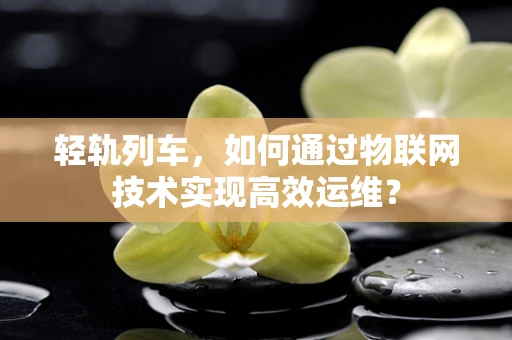 轻轨列车，如何通过物联网技术实现高效运维？