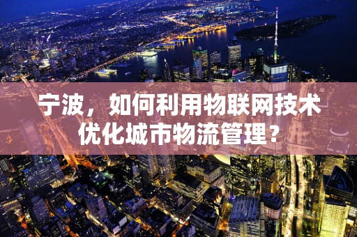 宁波，如何利用物联网技术优化城市物流管理？