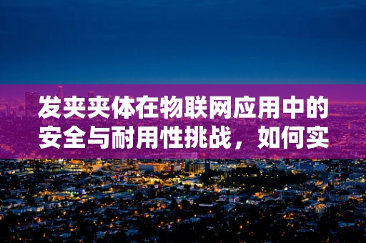 发夹夹体在物联网应用中的安全与耐用性挑战，如何实现智能化的同时保持稳固？