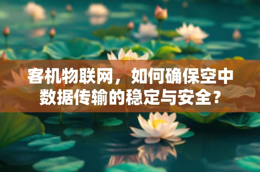 客机物联网，如何确保空中数据传输的稳定与安全？