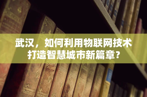 武汉，如何利用物联网技术打造智慧城市新篇章？