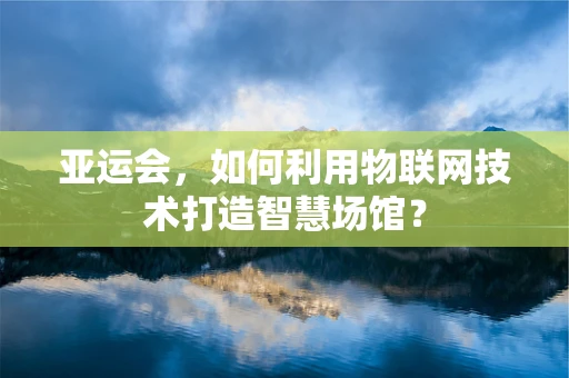 亚运会，如何利用物联网技术打造智慧场馆？