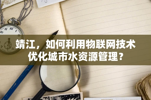 靖江，如何利用物联网技术优化城市水资源管理？