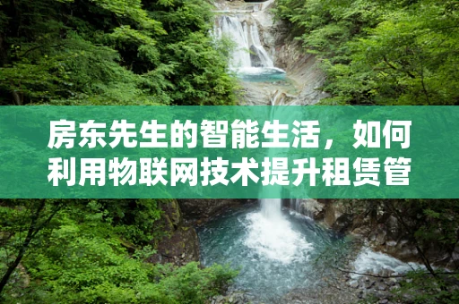 房东先生的智能生活，如何利用物联网技术提升租赁管理效率？