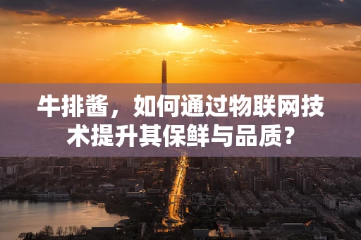 牛排酱，如何通过物联网技术提升其保鲜与品质？