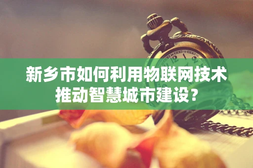 新乡市如何利用物联网技术推动智慧城市建设？