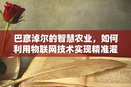 巴彦淖尔的智慧农业，如何利用物联网技术实现精准灌溉？