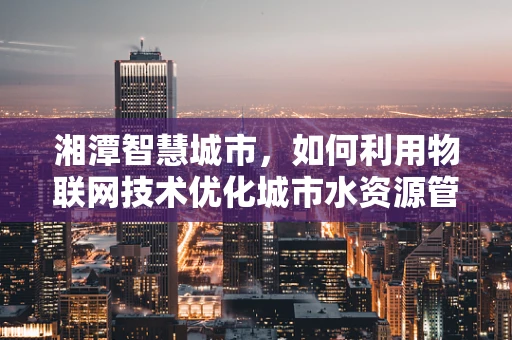 湘潭智慧城市，如何利用物联网技术优化城市水资源管理？