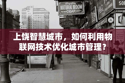 上饶智慧城市，如何利用物联网技术优化城市管理？