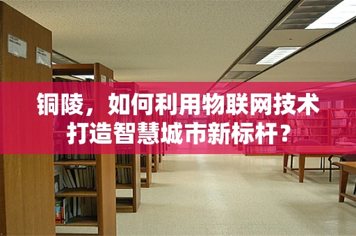 铜陵，如何利用物联网技术打造智慧城市新标杆？