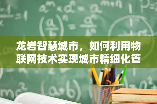 龙岩智慧城市，如何利用物联网技术实现城市精细化管理？