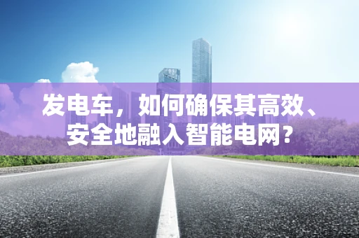发电车，如何确保其高效、安全地融入智能电网？