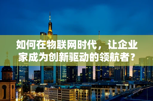 如何在物联网时代，让企业家成为创新驱动的领航者？