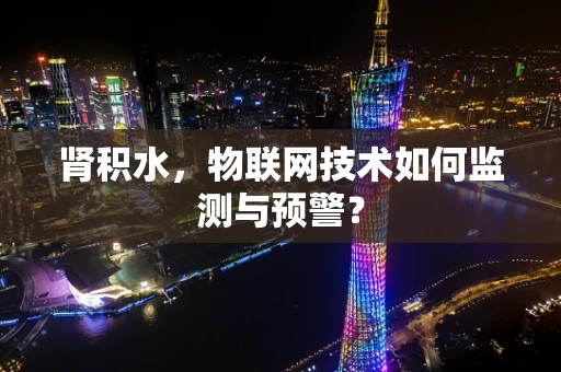 肾积水，物联网技术如何监测与预警？