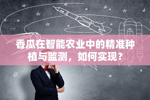 香瓜在智能农业中的精准种植与监测，如何实现？