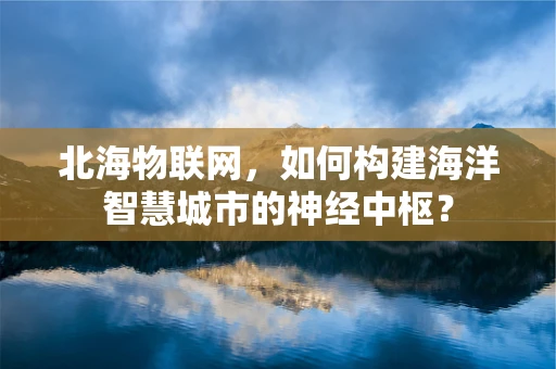 北海物联网，如何构建海洋智慧城市的神经中枢？