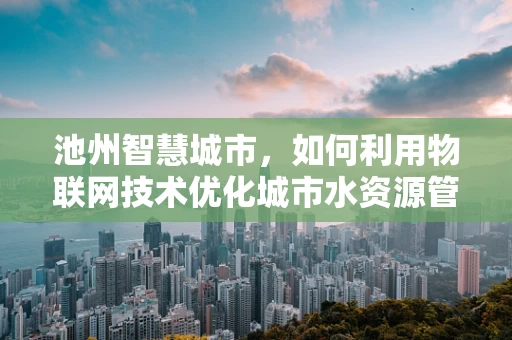 池州智慧城市，如何利用物联网技术优化城市水资源管理？