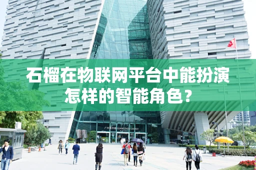 石榴在物联网平台中能扮演怎样的智能角色？