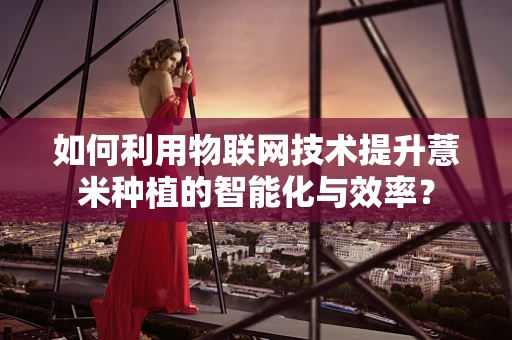 如何利用物联网技术提升薏米种植的智能化与效率？