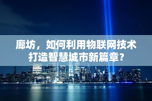 廊坊，如何利用物联网技术打造智慧城市新篇章？