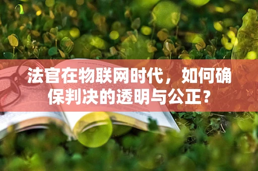 法官在物联网时代，如何确保判决的透明与公正？
