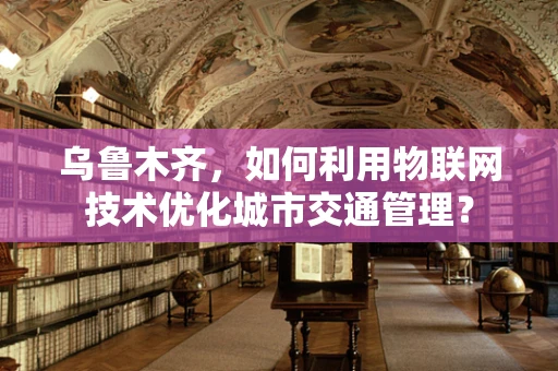 乌鲁木齐，如何利用物联网技术优化城市交通管理？