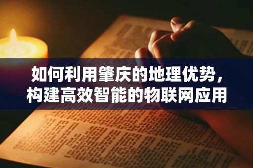 如何利用肇庆的地理优势，构建高效智能的物联网应用？