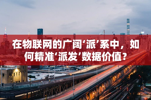在物联网的广阔‘派’系中，如何精准‘派发’数据价值？