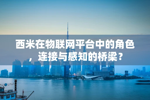 西米在物联网平台中的角色，连接与感知的桥梁？