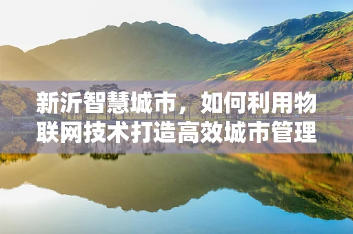 新沂智慧城市，如何利用物联网技术打造高效城市管理系统？