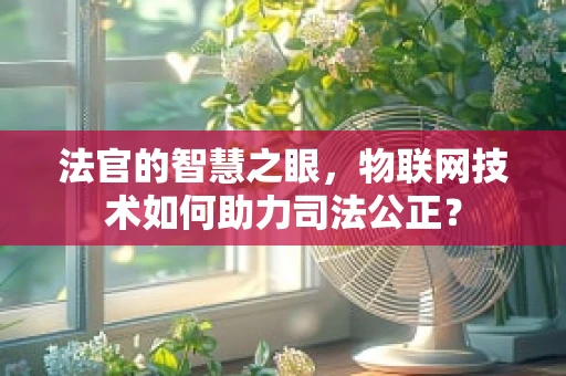 法官的智慧之眼，物联网技术如何助力司法公正？