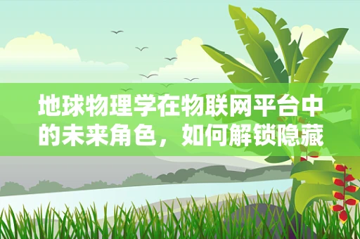 地球物理学在物联网平台中的未来角色，如何解锁隐藏的数据宝藏？