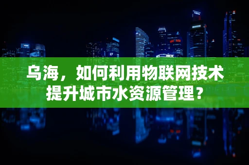 乌海，如何利用物联网技术提升城市水资源管理？