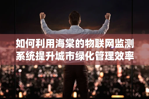 如何利用海棠的物联网监测系统提升城市绿化管理效率？