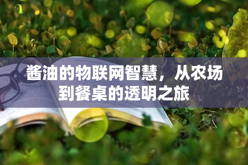 酱油的物联网智慧，从农场到餐桌的透明之旅